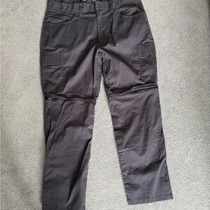 Prana Men's Charcoal Cargo Pants